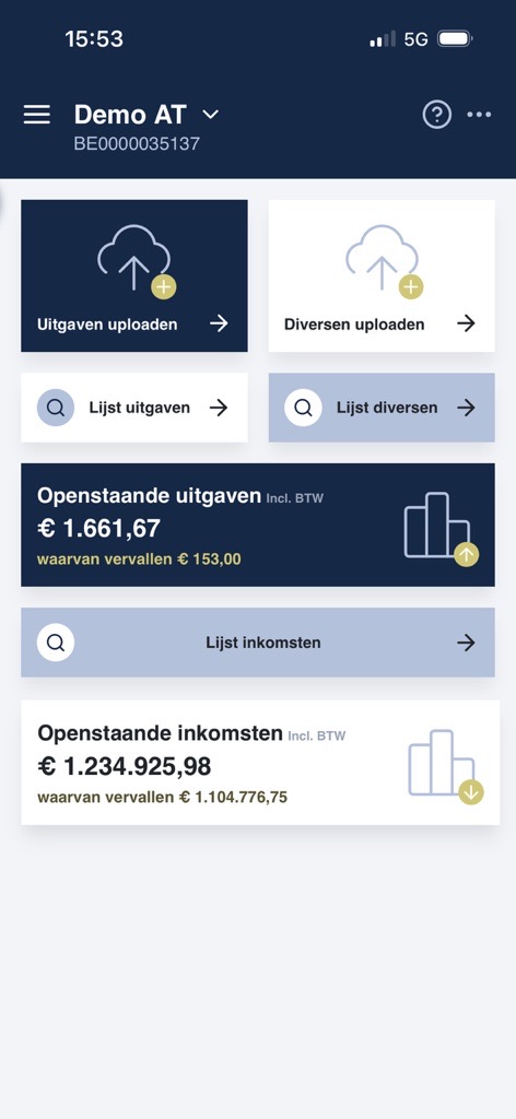 Iniflow mobiele applicatie